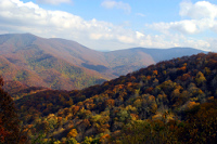 1015 mountain scene clouds