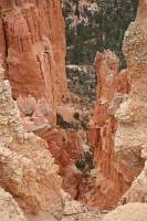 Hoodoo and Canyon Bryce Canyon Natl Park