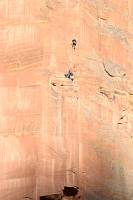 Rock Climbers in Zion National Park 