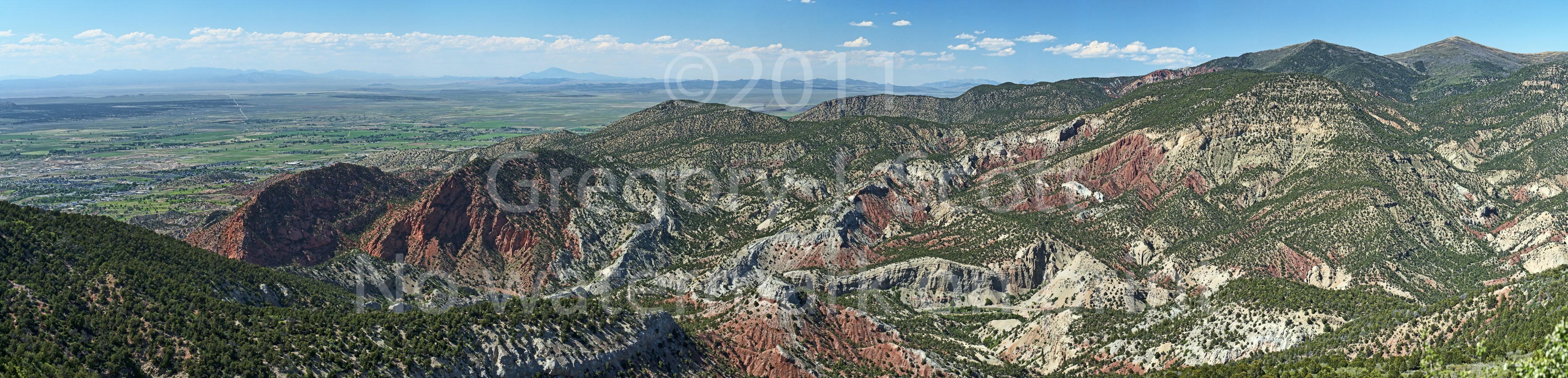 Over Cedar City Utah, Photographed May 10, 2011 3:48pm